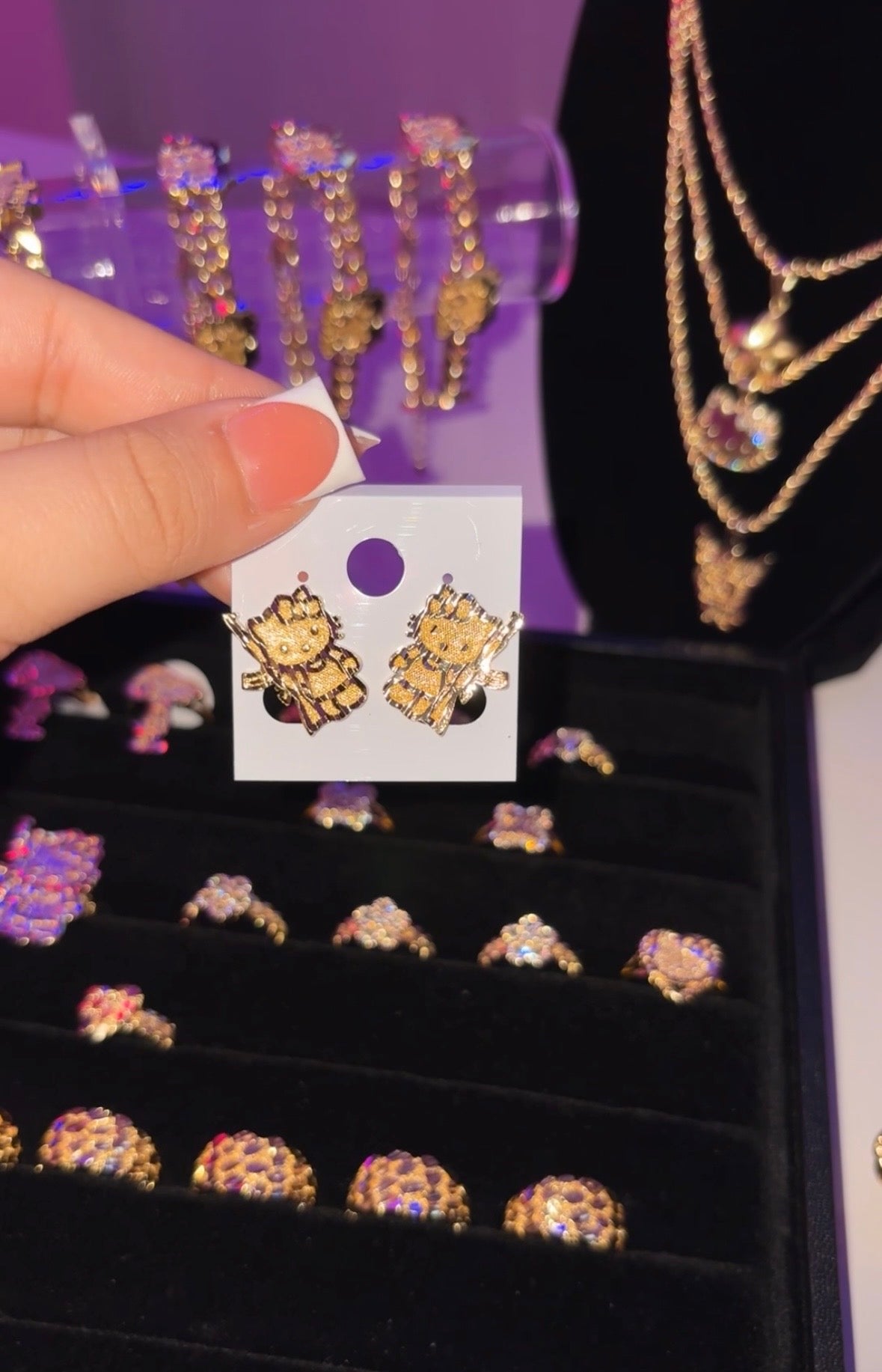 AK Kitty Earrings