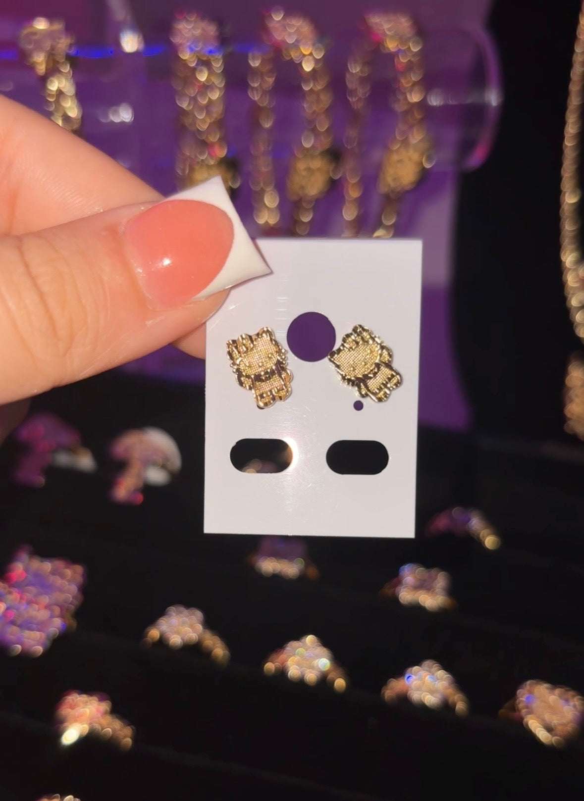 Small HK Body Earrings