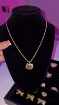HK Face Rope Chain